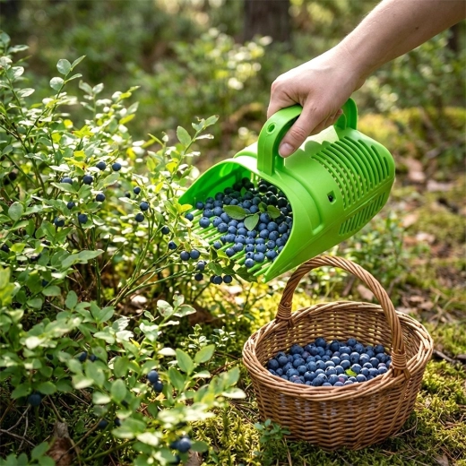Rychlé a efektivní trhání bobulí