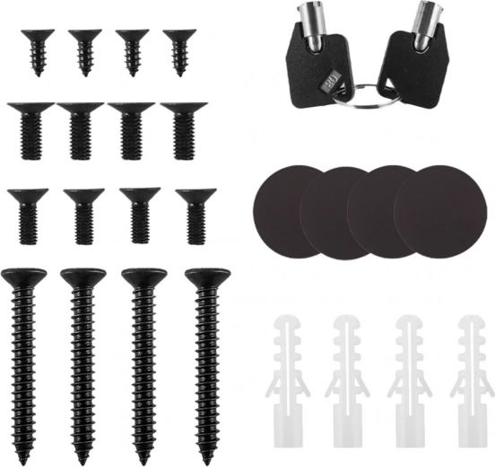 Protiodcizovací zámek a kompletní montážní sada