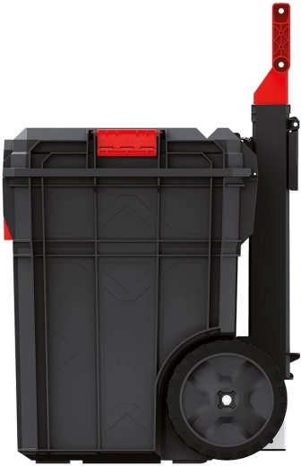 Teleskopická rukojeť a robustní kolečka pro snadný přesun