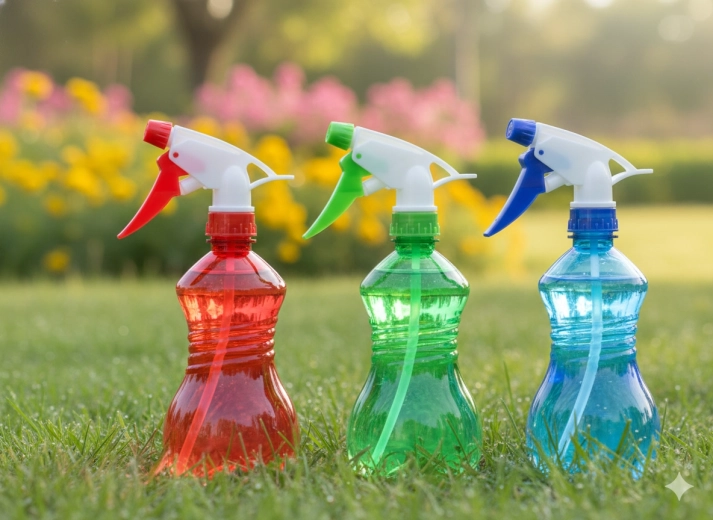 Nastavitelná tryska od mlhy po proud