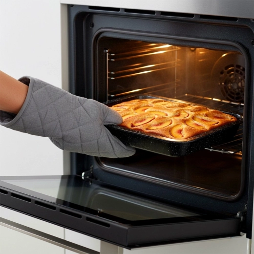 Rovnoměrné pečení s uhlíkovou ocelí