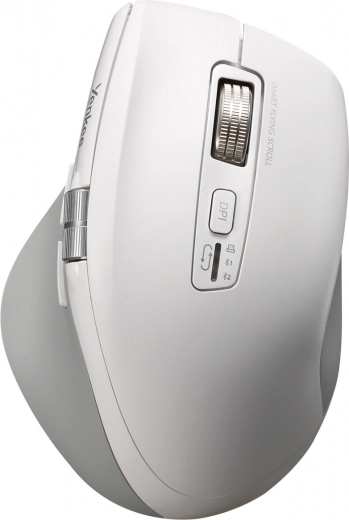 Ergonomická bezdrátová myš s dobíjecí baterií a dvojím Bluetooth + 2,4 GHz Flying Scroll