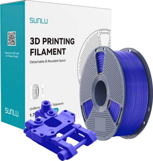 Sunlu abs filament s povrchovou úpravou modrý
