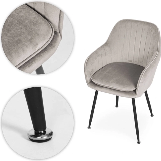 Stabilní a štíhlé ocelové nohy