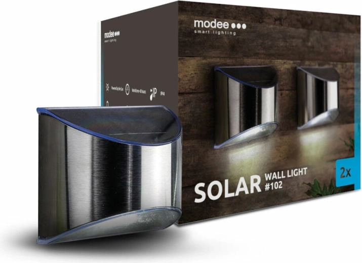 Modee smart lighting solární nástěnné lampy 2 ks