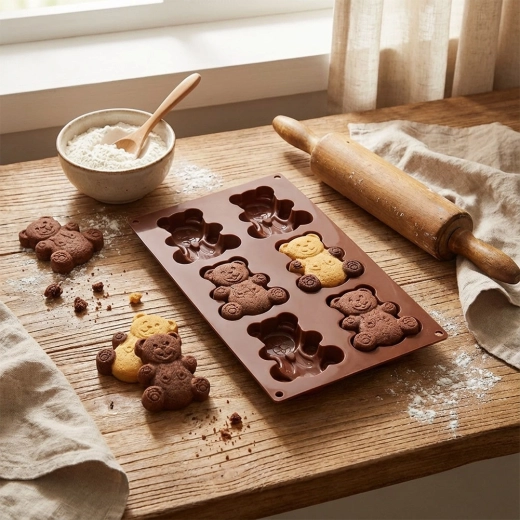 6 porcí v půvabném tvaru