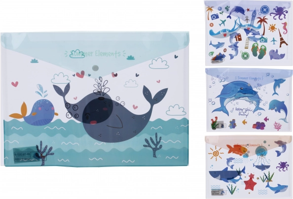 Složka s drukem Mořský svět 35,8 × 26 cm