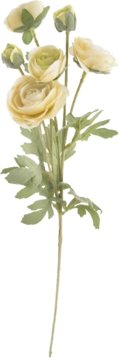 Umělý pryskyřník bílý 66 cm