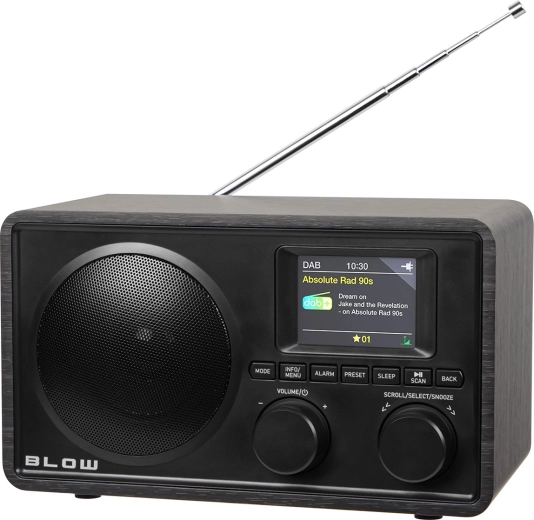 Kuchyňské digitální rádio DAB+/FM s Bluetooth a barevným displejem