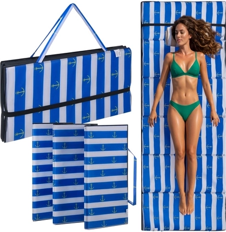 1 cm pěny pro komfort i na kamenité pláži