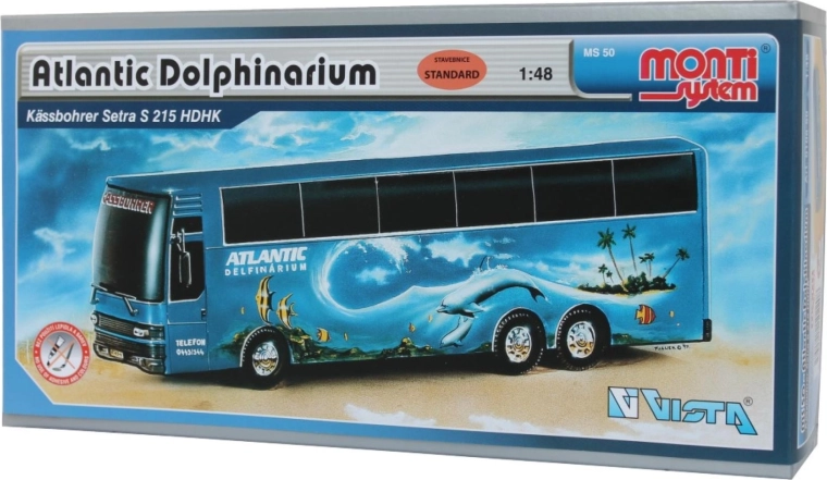 Stavebnice autobusu Setra Atlantic Dolphinarium Monti System 50