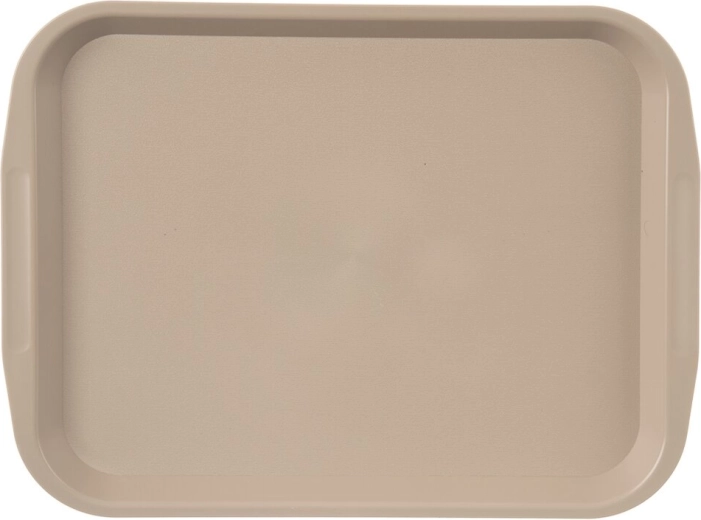 Plastový servírovací tác latte 35,5 × 26,5 cm