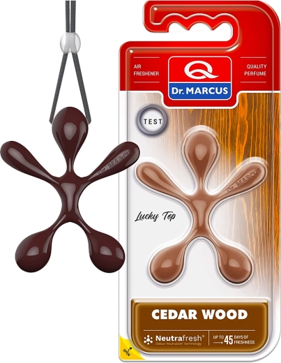 Dr. Marcus Lucky Top osvěžovač vzduchu do auta Cedar Wood