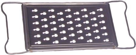 Ploché struhadlo na zeleninu z pocínovaného plechu 29 × 11 cm