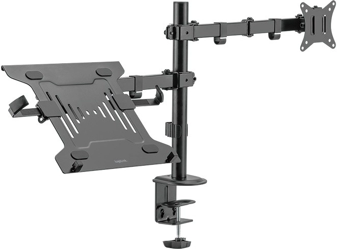 Dvojité rameno pro monitor a notebook