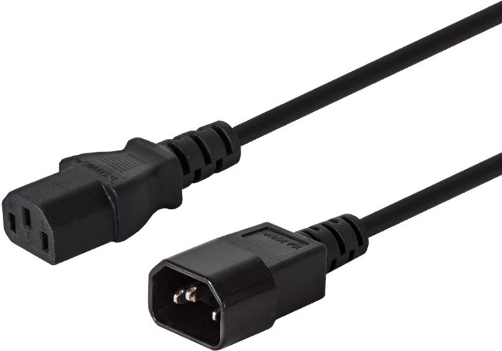 Počítačový prodlužovací kabel IEC 1,2 m