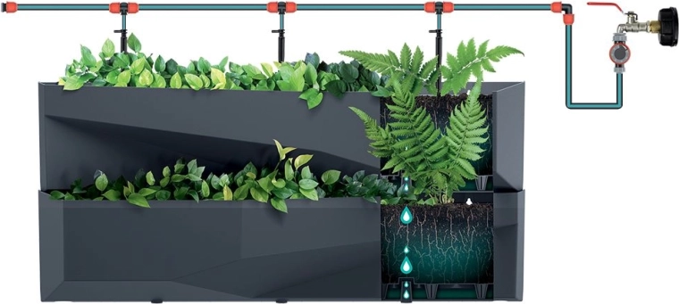 Chytré průtokové zavlažování