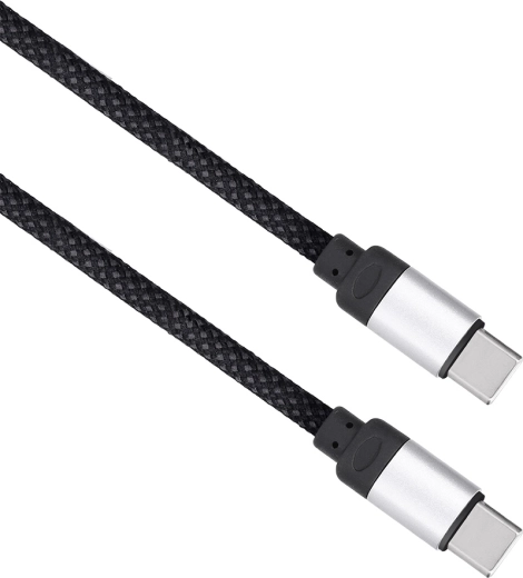 Solight magnetický kabel USB-C na USB-C, 1 m