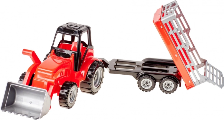 Vyklápěcí přívěs se zadní klapkou