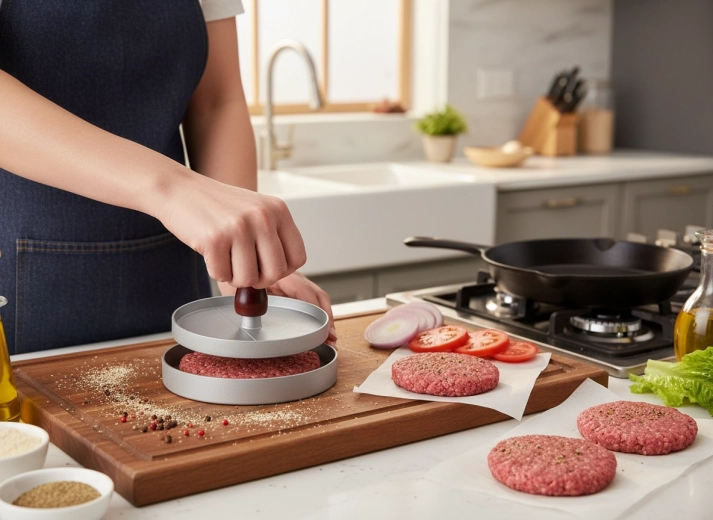 Pohodlná dřevěná rukojeť