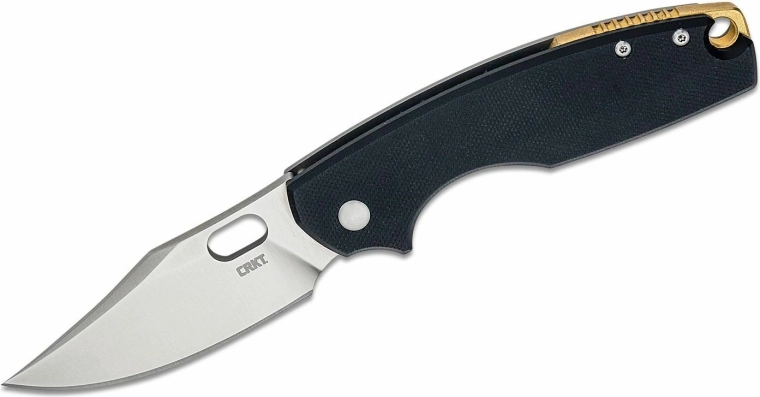 CRKT Pilar IV Black kapesní nůž 7,9 cm, černý, G10