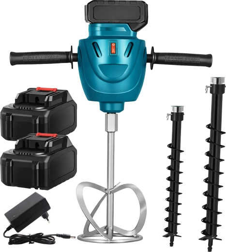 Univerzální 2v1: míchadlo i zemní vrták