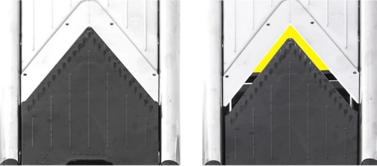 Přesná regulace tloušťky 1–6 mm