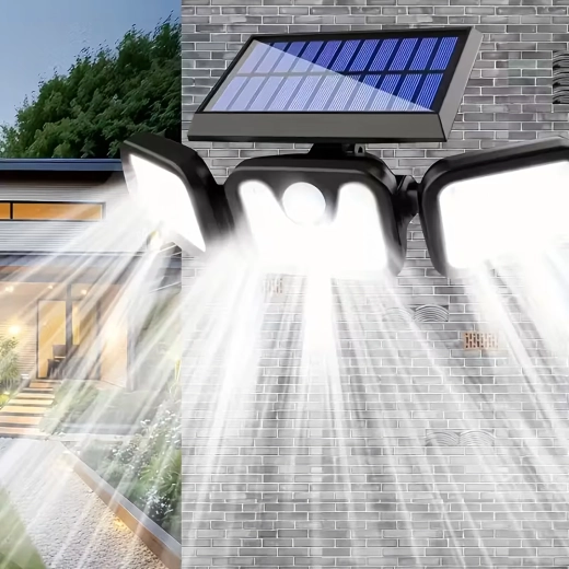 Širokoúhlé a jasné světlo díky 74 LED