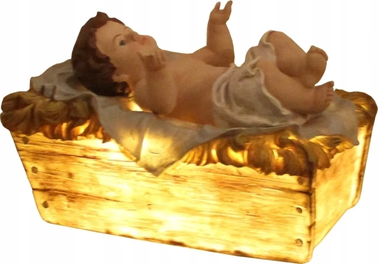 Detailní Ježíšek v jesličkách