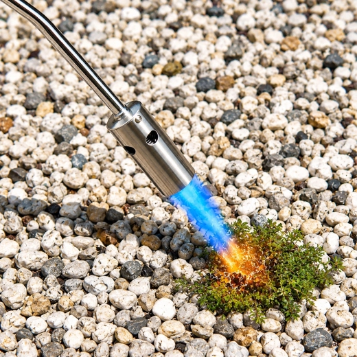 Účinné vypalování plevele bez chemie