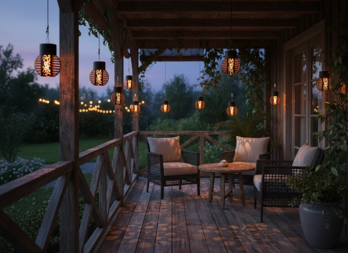 Solární energie a automatické rozsvícení