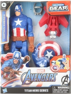 Avengers figurka Captain America s příslušenstvím Power FX (30 cm)