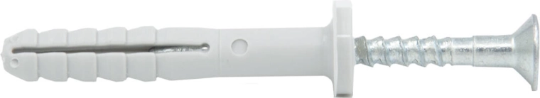 Natloukací hmoždinka 6 × 40 mm, 100 ks