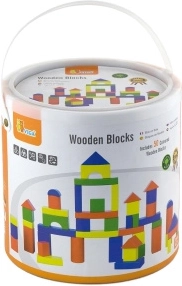 Viga dřevěná stavebnice 50 kostek