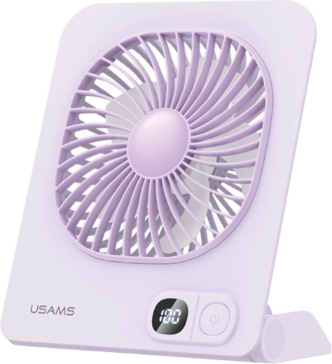 Magnetický stolní ventilátor USAMS ZB363 – Fialová