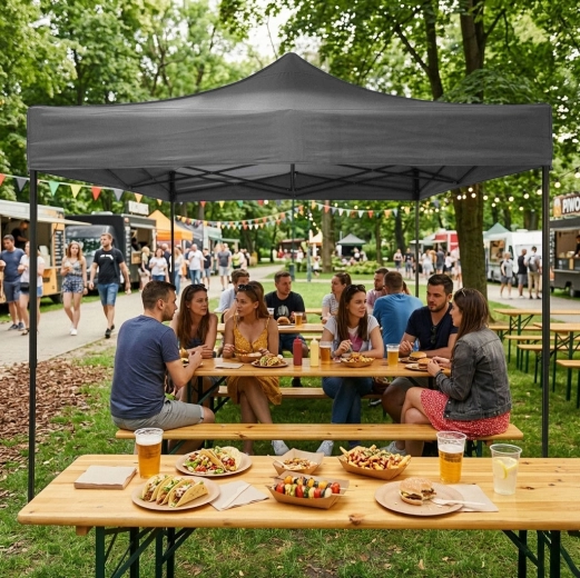 Okamžité rozložení díky automatickému rámu