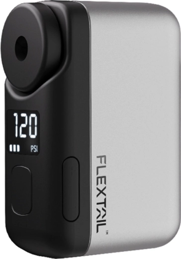 Flextail Tiny Bike Pump Pro přenosná elektrická pumpa na kolo šedá