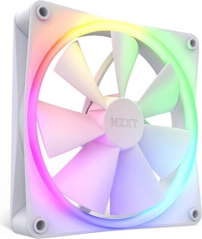Bílý RGB ventilátor 140mm NZXT F140