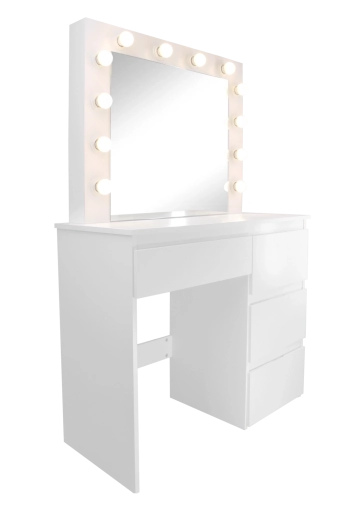 Zrcadlo s 12 LED pro perfektní světlo