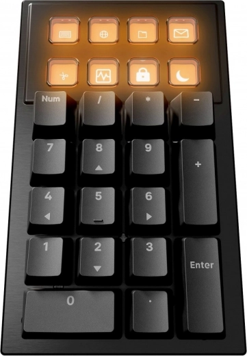 Samostatný numerický blok s programovatelnými klávesami