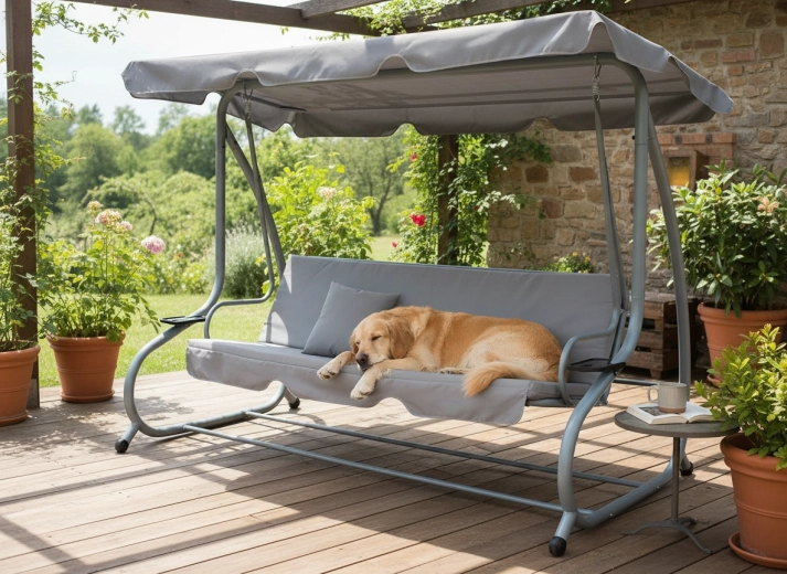 Nastavitelná stříška a měkké polstrování