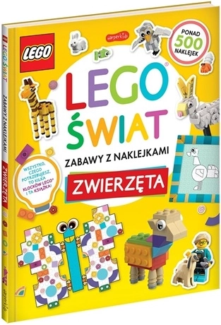 LEGO svět – zábava se samolepkami: zvířata