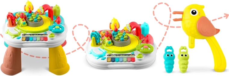 2 v 1: stolek i edukační tabule