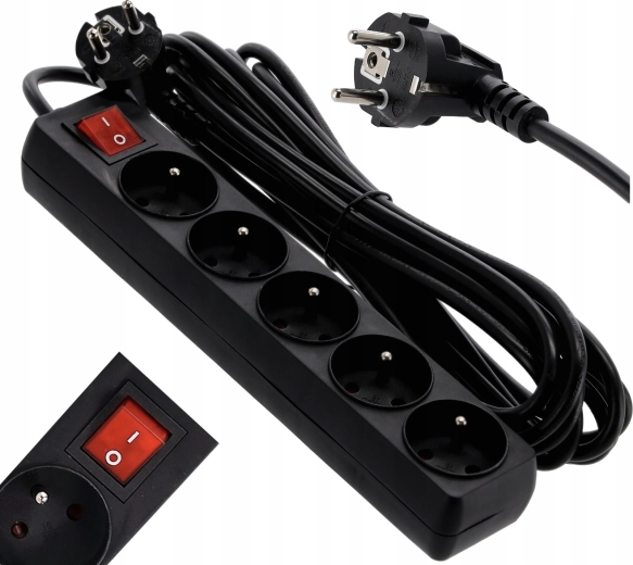 Dlouhý 5m měděný kabel