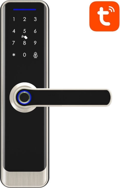 Chytrý digitální zámek Avatto s Wi‑Fi (stříbrný)