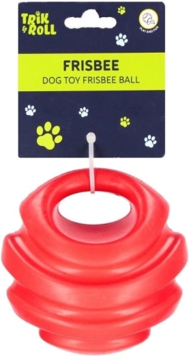 Červené frisbee pro psa
