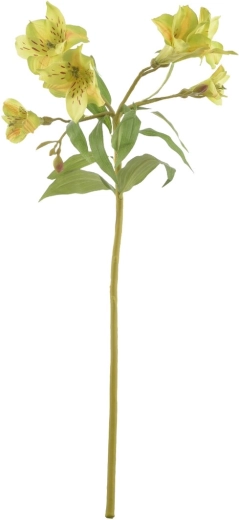 Umělá lilie žlutá 63 cm