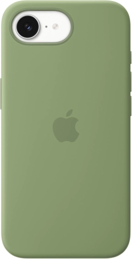 Silikonový kryt s MagSafe pro iPhone 17e – světle mechová