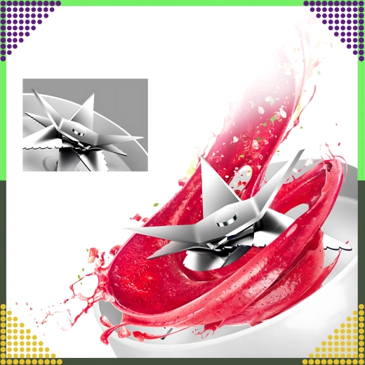 Silný výkon a 10 čepelí pro jemné smoothie