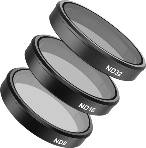 Sada filtrů cpl a nd8/16/32 TELESIN pro DJI ACTION 5 PRO / ACTION 4 / ACTION 3